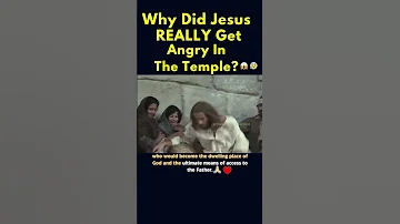 Why Jesus Really Got Angry In The Temple 😱🤯 #shorts #youtube #catholic #jesus #bible #temple #fyp