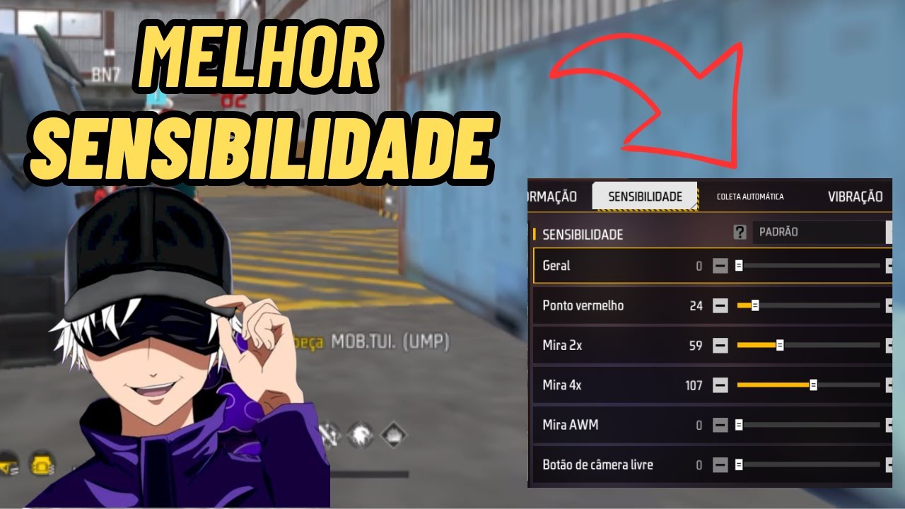 🔥 Melhor Sensibilidade Free Fire 2026 – Só Capa