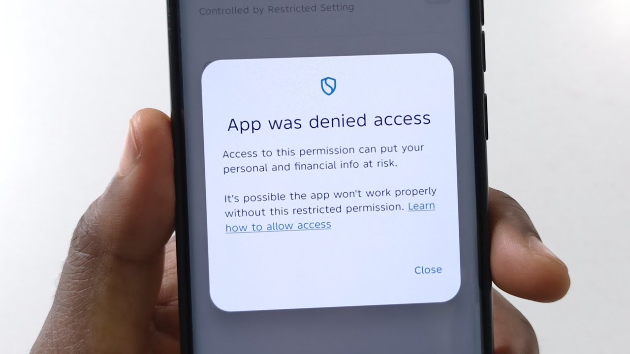 ［入手困難］DENIED／DENIED How to Fix App Was Denied Access on Android - YouTube
