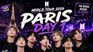 BTS Paris Day 1 full concert🇫🇷✨#bts #paris #jk #jimin #jin #suga #rm #jhope #thv#btsconcert#arrirang