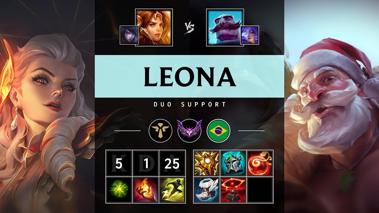 Leona Support vs Braum - BR Master Patch 25.14