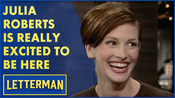 Julia Roberts Looks To Dave For Career Guidance | Letterman
