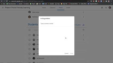 How to Add Parents as Guardians or Students to Your Google Classroom