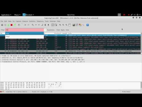 כיצד להשיג שם משתמש וסיסמא באמצעות Wireshark