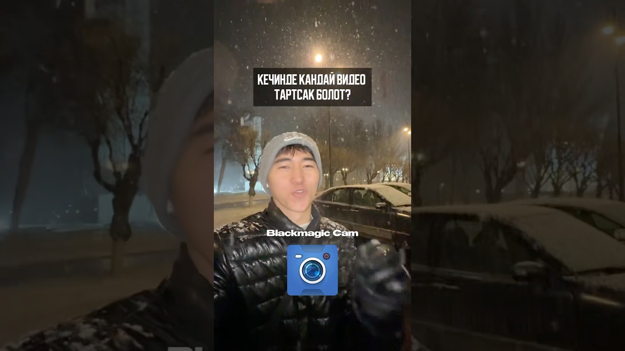 Приложение: Blackmagic Cam