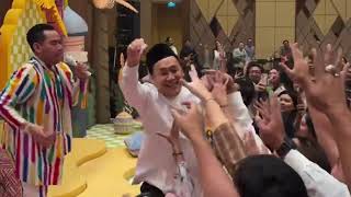 King Nassar di Bukber nya Rans Entertaiment