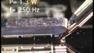 V-groove MEMS actuators in conveyers and walking microrobots
