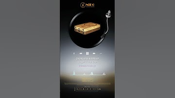NiPO A100 with high resolution, capable of capturing the subtle details of music. #HiFi Music Player