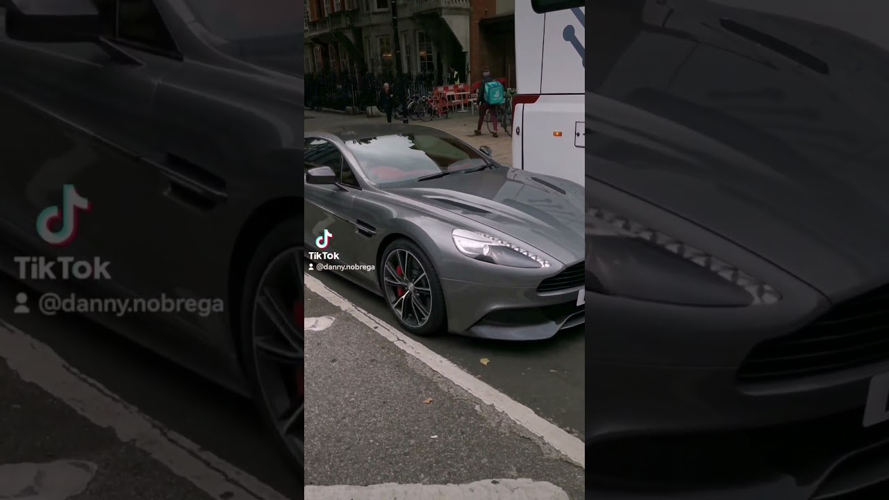 Drive By Astin Martin Vanquish in Silver 
