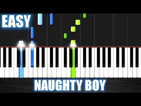 Naughty Boy - La La La ft. Sam Smith - EASY Piano Tutorial by PlutaX - Synthesia