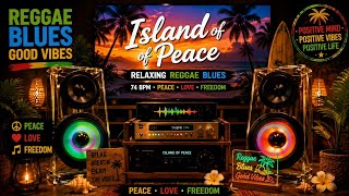 Island Blues Reggae Dreams | Soul Roots Guitar | Peaceful Escape