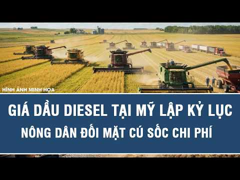 US diesel prices hit record highs as farmers face cost shock