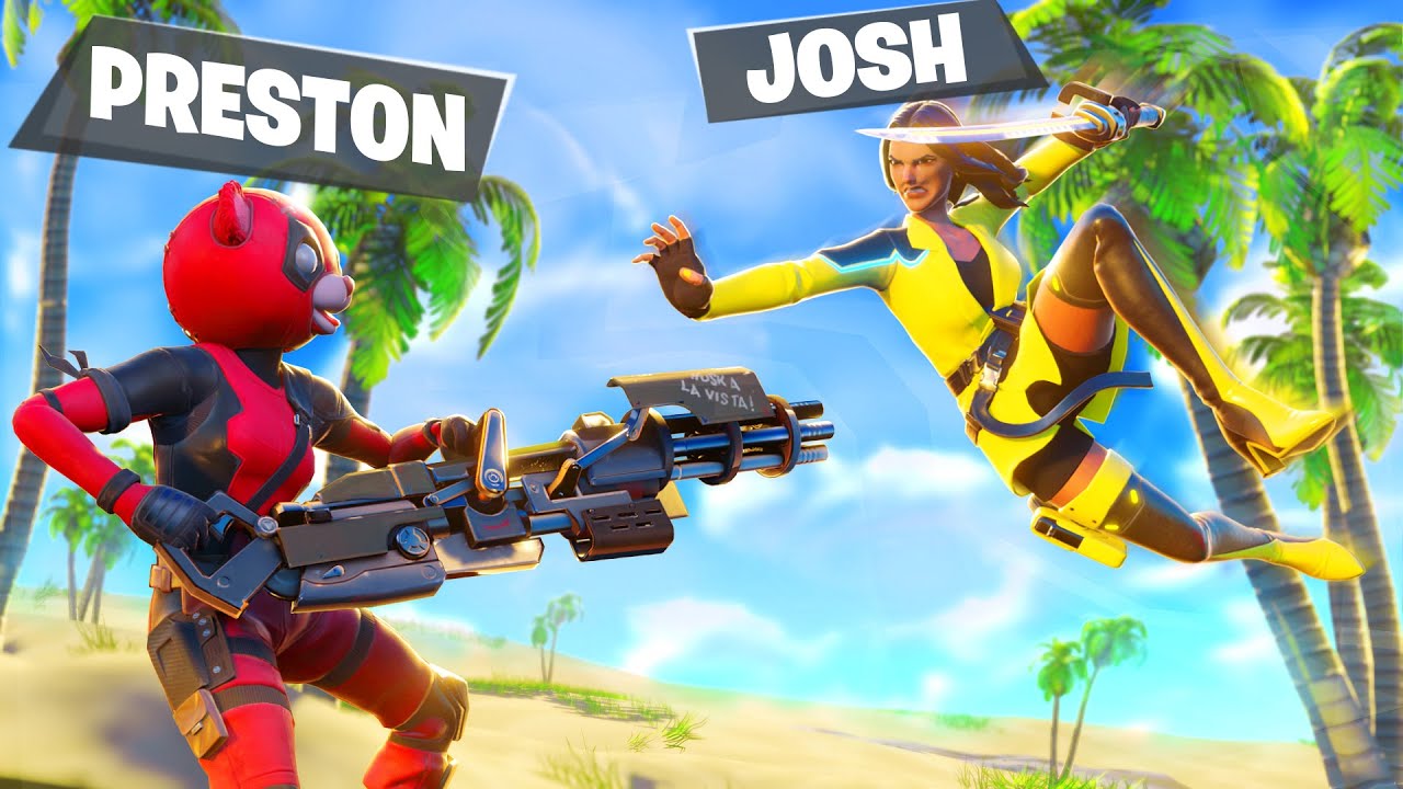 tbnrfrags fortnite with josh