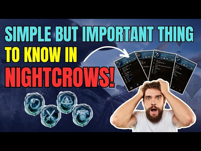 SIMPLE THING THAT YOU SHOULD FOCUS IN NIGHTCROWS TO MAKE YOUR CHARACTER STRONGER | TAGALOG | class=