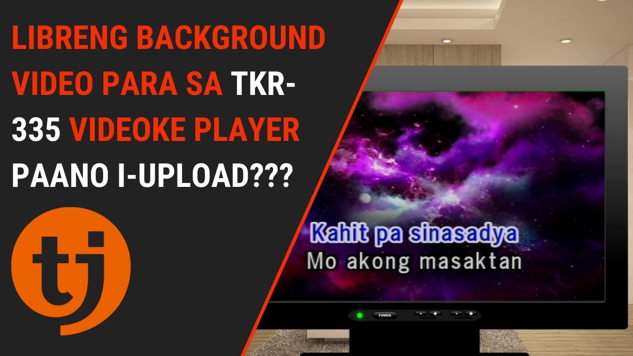 How To Add Your Free Videoke Background Video in TJ Media Maestro TKR