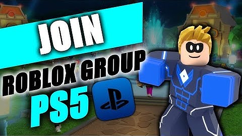 How To Join A Roblox Group On PlayStation 5