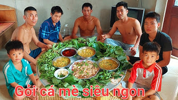 HAI ĐẦU BẾP(XUÂN TÔN) LÀM GỎI CÁ MÈ SIÊU NGON |BIỂN NGUYỄN NGỌC.