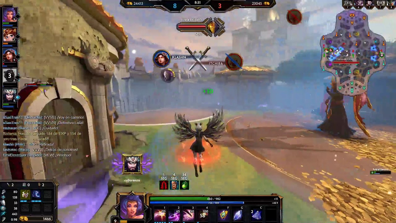 SMITE!!! Discordia Mid, El combo definitivo!!!! - YouTube