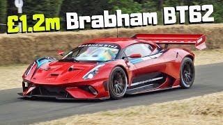 1.2M Brabham Bt62 - 700Hp Australian Track-Only Hypercar - 2018 Goodwood Festival Of Speed