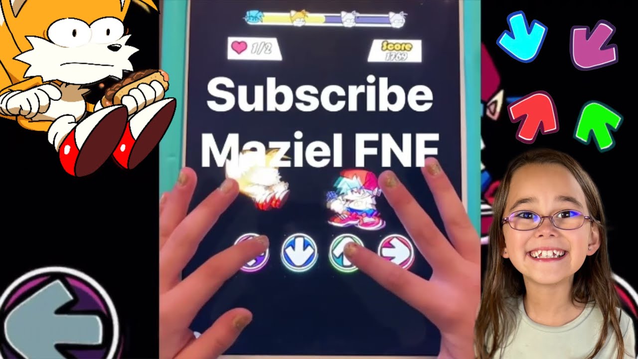 MAZIEL FNF #1 VS TAILS.EXE @FunMaziel #fun #fridaynightfunkinmod # ...
