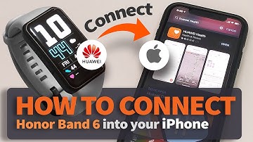 Honor Band 6: Connect into your iPhone (Tutorial)