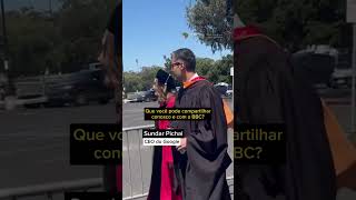 Formandos de Stanford abandonam cerimônia em discurso do CEO do Google aos gritos de Palestina Livre