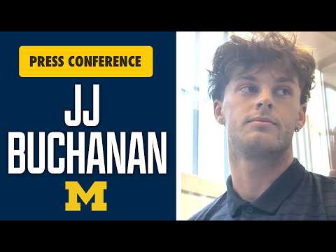 JJ Buchanan On Bryce Underwood, Michigan WRs Standing Out, Fall Camp #GoBlue