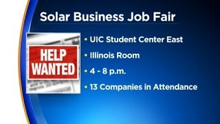 Solar energy job fair at UIC