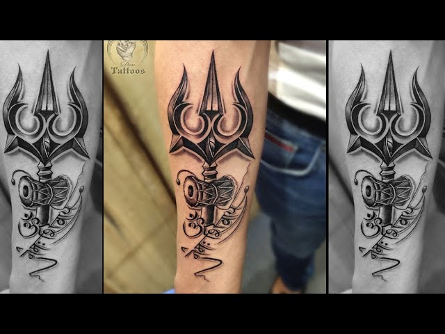 Did this beautiful Shiva tattoo #shiv #shiva #shivtattoo #shambhu #har... |  TikTok