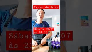 Aviso de Live - dia 22/07 às 21:30h - Hinos CCB