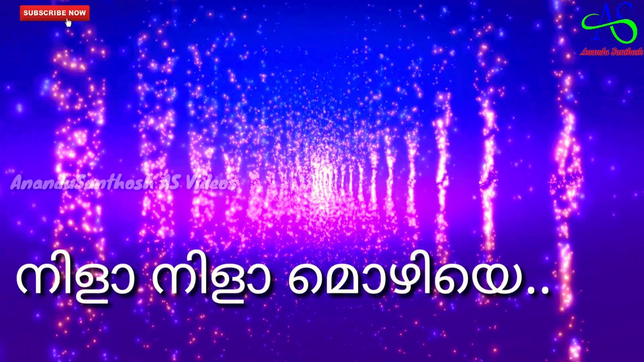 Nila Nila Mizhiye Beautiful Malayalam WhatsApp status video song