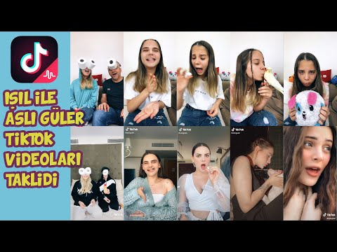 IŞIL ile ABLASI ASLI GÜLER 'in TİKTOK VİDEOLARINI TAKLİT ETTİK | Tiktok Challenge - Babishko Family