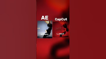 After Effects vs CapCut