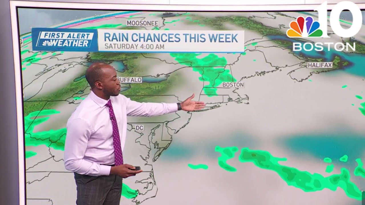 A mild start for Tuesday, with partly cloudy skies - YouTube