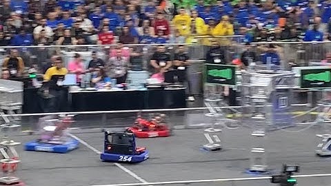 FRC 254 The Cheesy Poofs Clean Robot Video - FRC Worlds 2024 Newton Q100