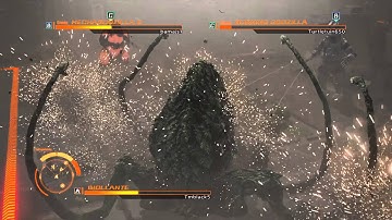 GODZILLA PS4 versus mode : Boillante vs. Burning Godzilla vs. MechaGodzilla 2