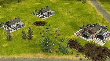 C&C Generals World War 2 Mod - USSR vs Germany (1vs2 Hard AI)