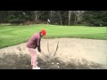 Golf Lesson - bunker alignment