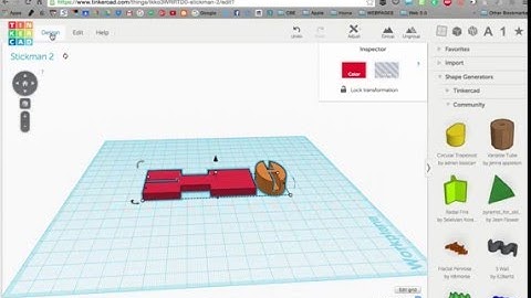 Sharing 3D Files From Tinkercad