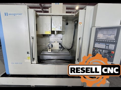 2012 Hardinge GX 1000 OSP CNC Vertical Mill with 4th Axis