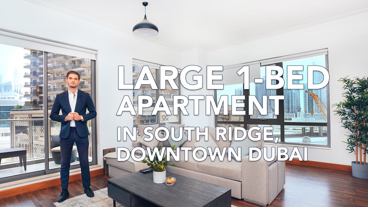Large 1Bed Apartment in South Ridge Tower, Downtown Dubai YouTube