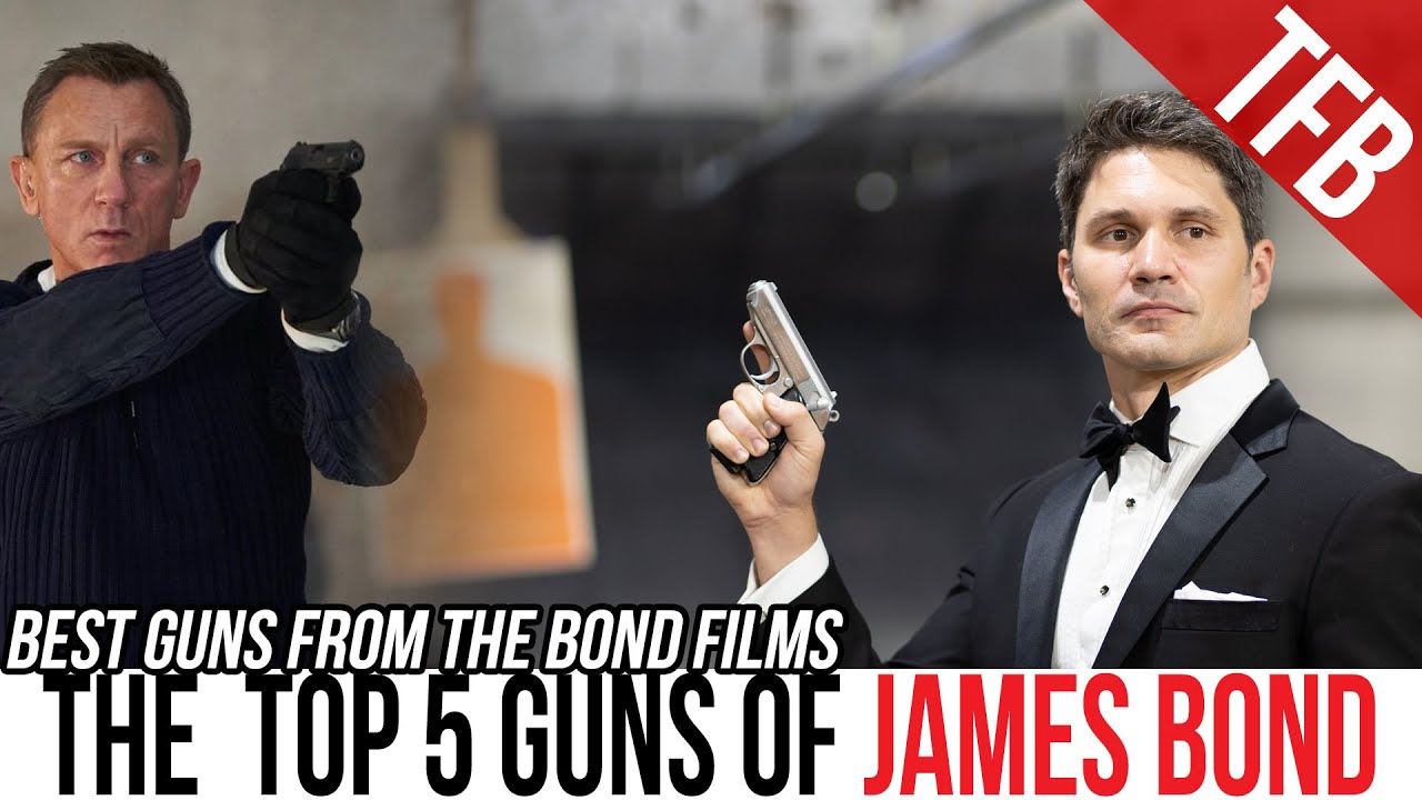 The Top 5 Guns from James Bond Movies