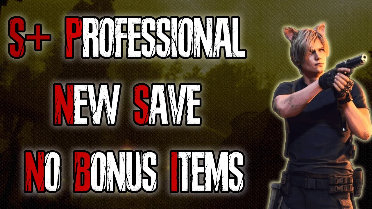 S+ Professional No Save No Bonus Items [Vertical]