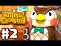 Blathers arrives 15 donations  animal crossing new horizons  gameplay walkthrough part 2