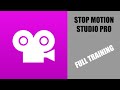 How to animate with stop motion studio pro  full training tutorial