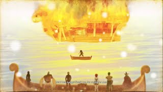 A ship’s funeral |One Piece