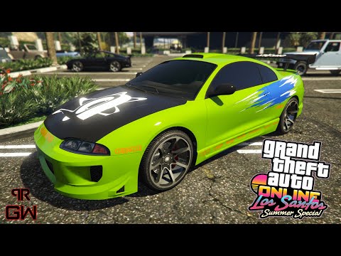 Maibatsu Penumbra FF - Mitsubishi Eclipse Fast U0026 Furious Customization Build U0026 Review GTA Online DLC