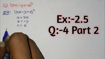 Part 2 / कक्षा-9वीं गणित / class 9 maths exercise 2.5 q4 in Hindi / ncert / chapter 2
