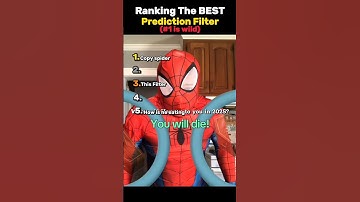 Ranking The BEST Prediction Filter Part 17