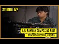 A.R. Rahman composing Roja at Panchathan Studio | Rare Video | H Sridhar | G. V. Prakash